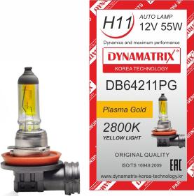 Dynamatrix DB64211PG - Лампа розжарювання, основна фара autocars.com.ua
