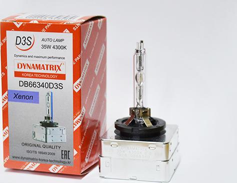 Dynamatrix DB66340D3S - Лампа накаливания, основная фара autodnr.net