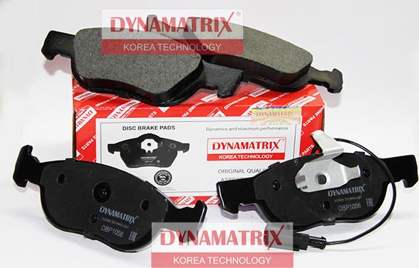 Dynamatrix DBP1056 - Гальмівні колодки, дискові гальма autocars.com.ua
