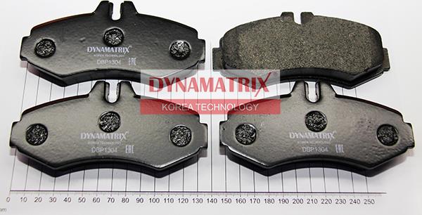 Dynamatrix DBP1304 - Гальмівні колодки, дискові гальма autocars.com.ua