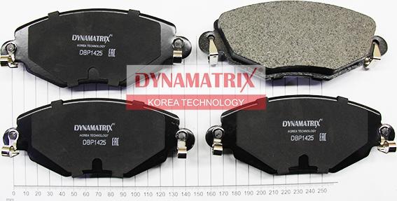 Dynamatrix DBP1425 - Гальмівні колодки, дискові гальма autocars.com.ua