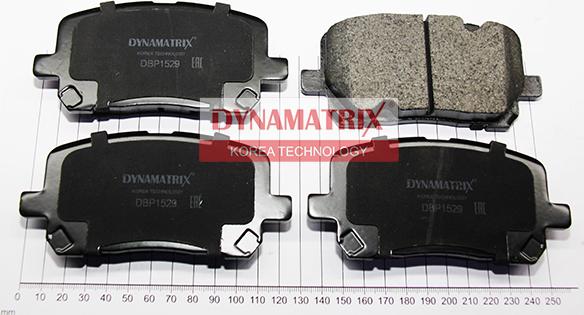 Dynamatrix DBP1529 - Гальмівні колодки, дискові гальма autocars.com.ua