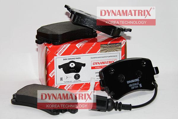 Dynamatrix DBP1644 - Гальмівні колодки, дискові гальма autocars.com.ua