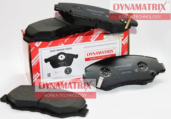 Dynamatrix DBP1658 - Тормозные колодки, дисковые, комплект avtokuzovplus.com.ua