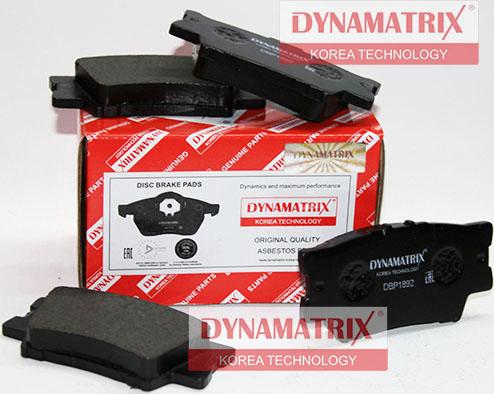 Dynamatrix DBP1892 - Гальмівні колодки, дискові гальма autocars.com.ua