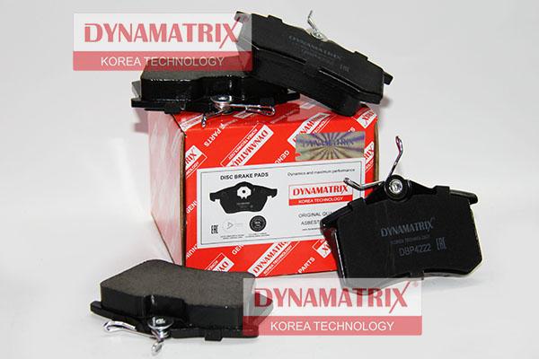 Dynamatrix DBP4222 - Гальмівні колодки, дискові гальма autocars.com.ua