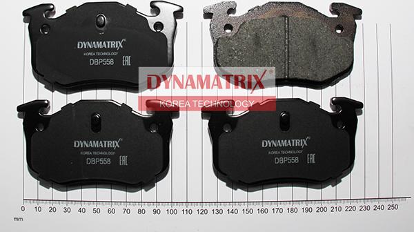 Dynamatrix DBP558 - Гальмівні колодки, дискові гальма autocars.com.ua