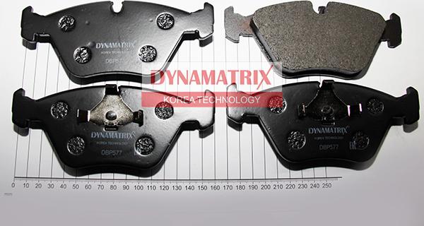 Dynamatrix DBP577 - Гальмівні колодки, дискові гальма autocars.com.ua