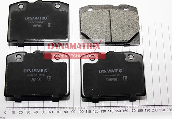 Dynamatrix DBP96 - Гальмівні колодки, дискові гальма autocars.com.ua