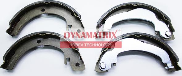 Dynamatrix DBS4036 - Комплект тормозных колодок, барабанные avtokuzovplus.com.ua