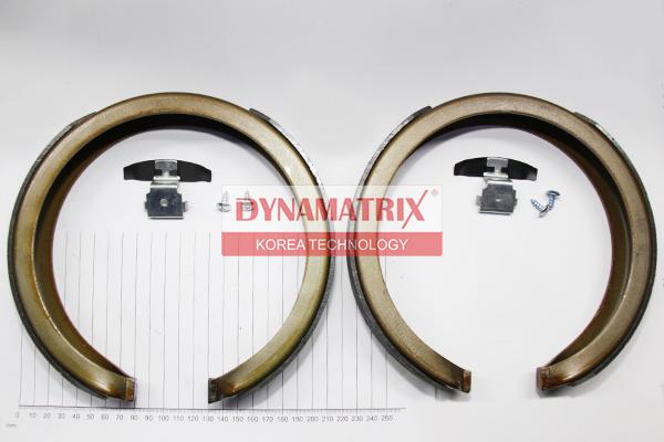 Dynamatrix DBS4157 - Комплект тормозных колодок, барабанные avtokuzovplus.com.ua