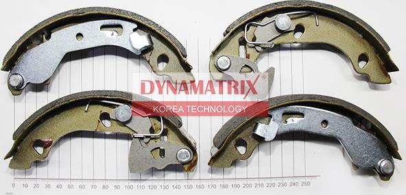 Dynamatrix DBS477 - Комплект гальм, барабанний механізм autocars.com.ua