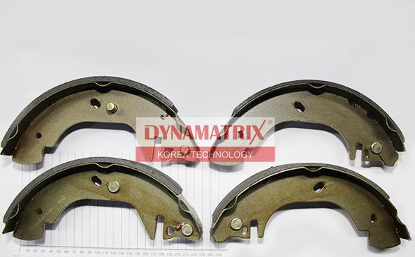 Dynamatrix DBS542 - Комплект тормозных колодок, барабанные avtokuzovplus.com.ua