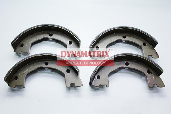 Dynamatrix DBS593 - Комплект тормозных колодок, барабанные avtokuzovplus.com.ua