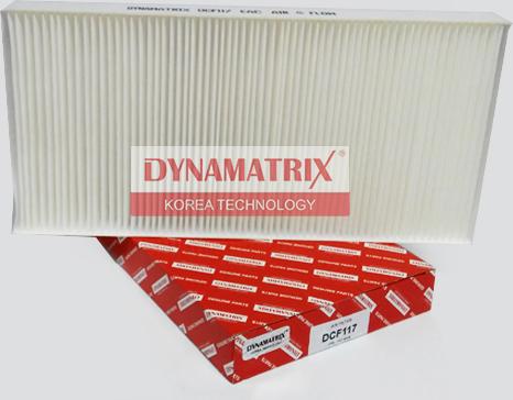 Dynamatrix DCF117 - Фільтр, повітря у внутрішній простір autocars.com.ua