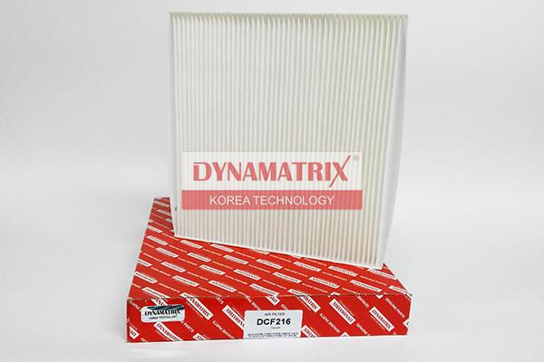 Dynamatrix DCF216 - Фільтр, повітря у внутрішній простір autocars.com.ua