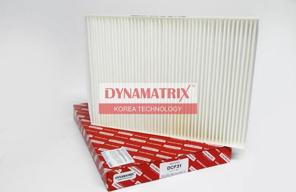 Dynamatrix DCF31 - Фільтр, повітря у внутрішній простір autocars.com.ua