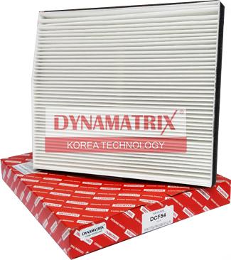 Dynamatrix DCF54 - Фильтр воздуха в салоне avtokuzovplus.com.ua