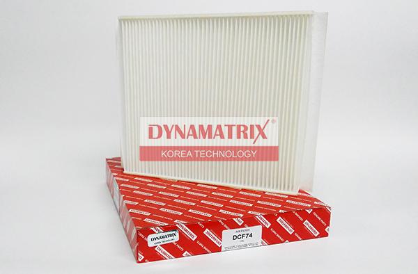 Dynamatrix DCF74 - Фільтр, повітря у внутрішній простір autocars.com.ua
