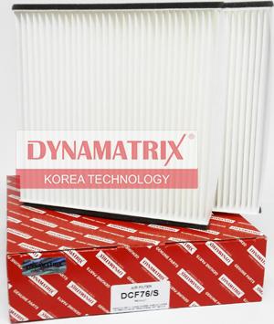 Dynamatrix DCF76/S - Фільтр, повітря у внутрішній простір autocars.com.ua