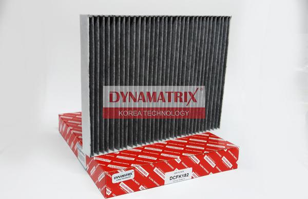 Dynamatrix DCFK182 - Фільтр, повітря у внутрішній простір autocars.com.ua