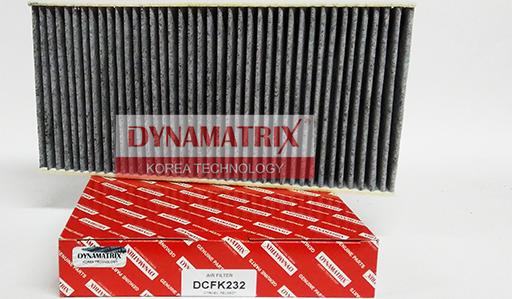 Dynamatrix DCFK232 - Фільтр, повітря у внутрішній простір autocars.com.ua