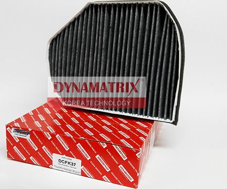 Dynamatrix DCFK37 - Фільтр, повітря у внутрішній простір autocars.com.ua