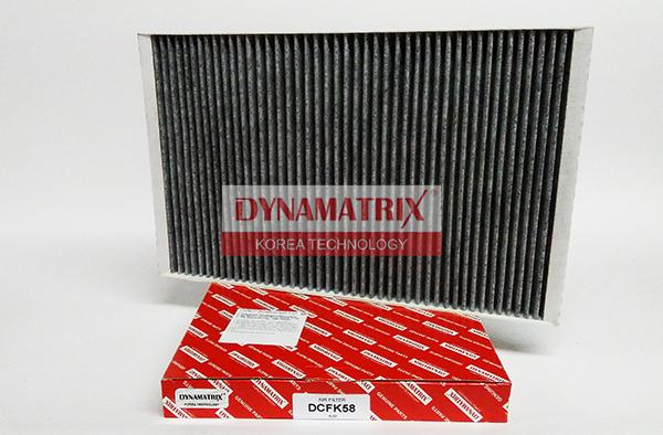 Dynamatrix DCFK58 - Фільтр, повітря у внутрішній простір autocars.com.ua