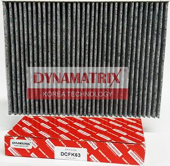 Dynamatrix DCFK63 - Фильтр воздуха в салоне avtokuzovplus.com.ua