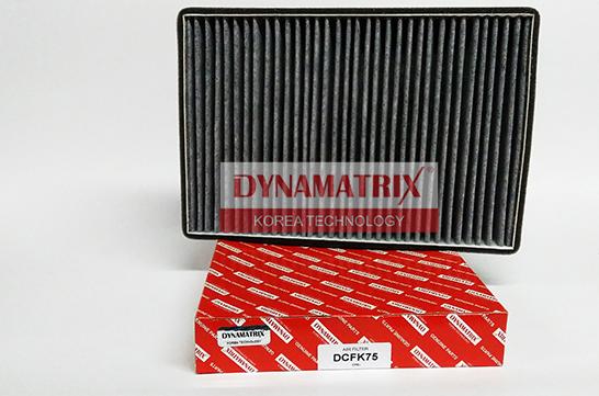 Dynamatrix DCFK75 - Фільтр, повітря у внутрішній простір autocars.com.ua