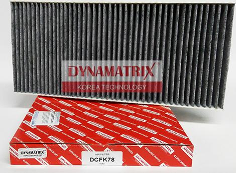 Dynamatrix DCFK78 - Фільтр, повітря у внутрішній простір autocars.com.ua