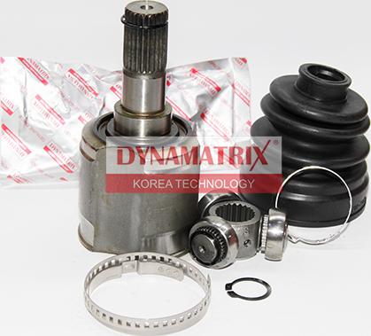 Dynamatrix DCV624010 - Шарнірний комплект, ШРУС, приводний вал autocars.com.ua