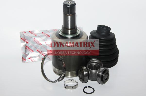 Dynamatrix DCV635024 - Шарнірний комплект, ШРУС, приводний вал autocars.com.ua