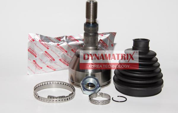Dynamatrix DCV808047 - Шарнірний комплект, ШРУС, приводний вал autocars.com.ua