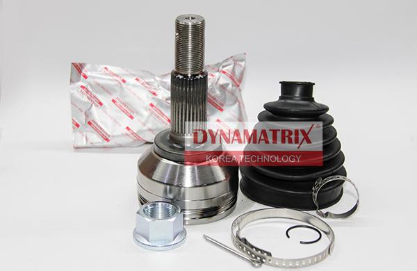 Dynamatrix DCV841286 - Шарнірний комплект, ШРУС, приводний вал autocars.com.ua