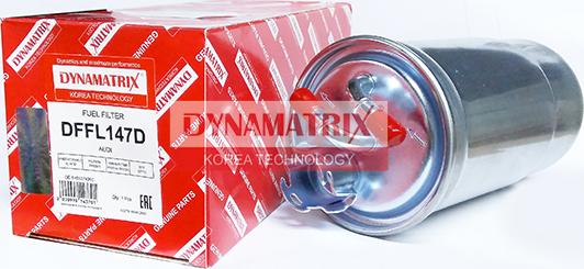 Dynamatrix DFFL147D - Паливний фільтр autocars.com.ua