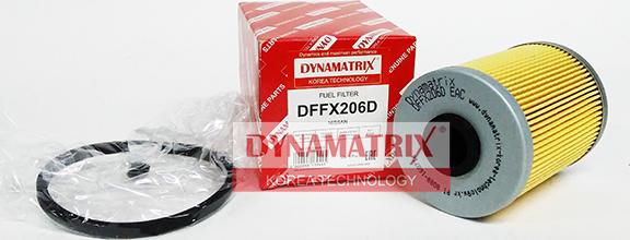 Dynamatrix DFFX206D - Паливний фільтр autocars.com.ua
