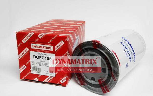 Dynamatrix DOFC105 - Масляний фільтр autocars.com.ua
