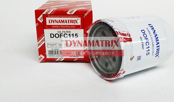 Dynamatrix DOFC115 - Масляный фильтр avtokuzovplus.com.ua