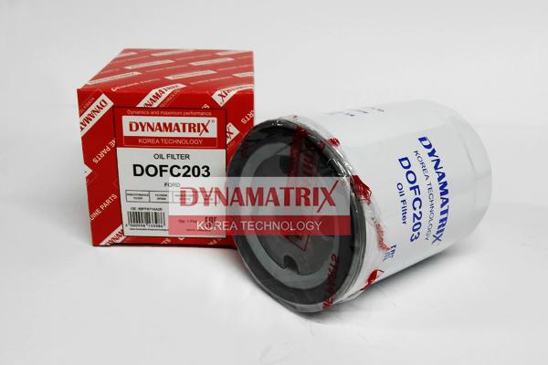 Dynamatrix DOFC203 - Масляний фільтр autocars.com.ua