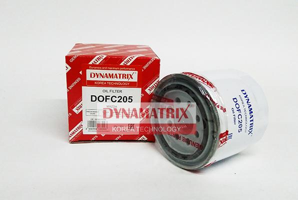 Dynamatrix DOFC205 - Масляный фильтр avtokuzovplus.com.ua
