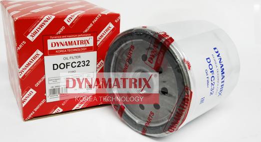 Dynamatrix DOFC232 - Масляный фильтр avtokuzovplus.com.ua
