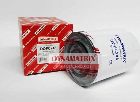 Dynamatrix DOFC248 - Масляный фильтр avtokuzovplus.com.ua