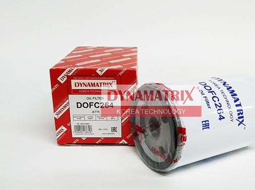 Dynamatrix DOFC264 - Масляний фільтр autocars.com.ua