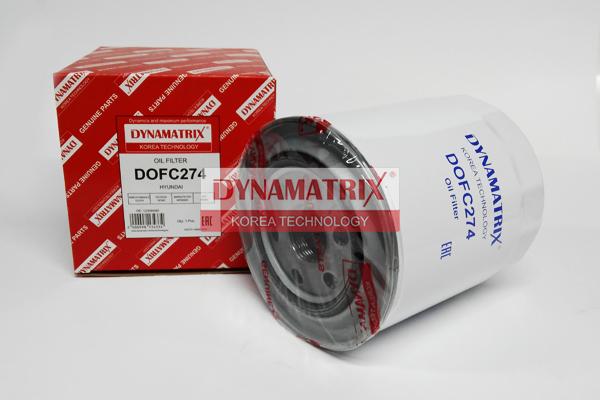 Dynamatrix DOFC274 - Масляний фільтр autocars.com.ua