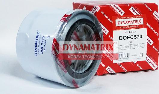 Dynamatrix DOFC570 - Масляний фільтр autocars.com.ua