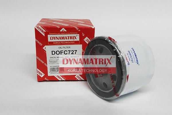 Dynamatrix DOFC727 - Масляный фильтр avtokuzovplus.com.ua