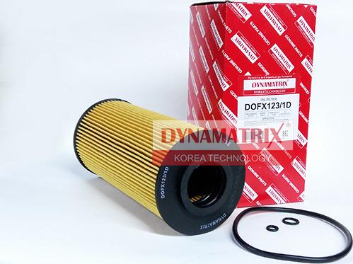 Dynamatrix DOFX123/1D - Масляний фільтр autocars.com.ua
