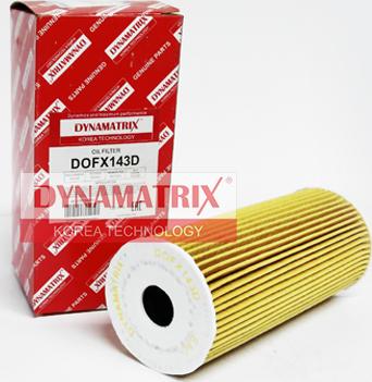 Dynamatrix DOFX143D - Масляний фільтр autocars.com.ua