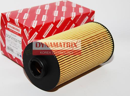 Dynamatrix DOFX152/1D - Масляный фильтр avtokuzovplus.com.ua